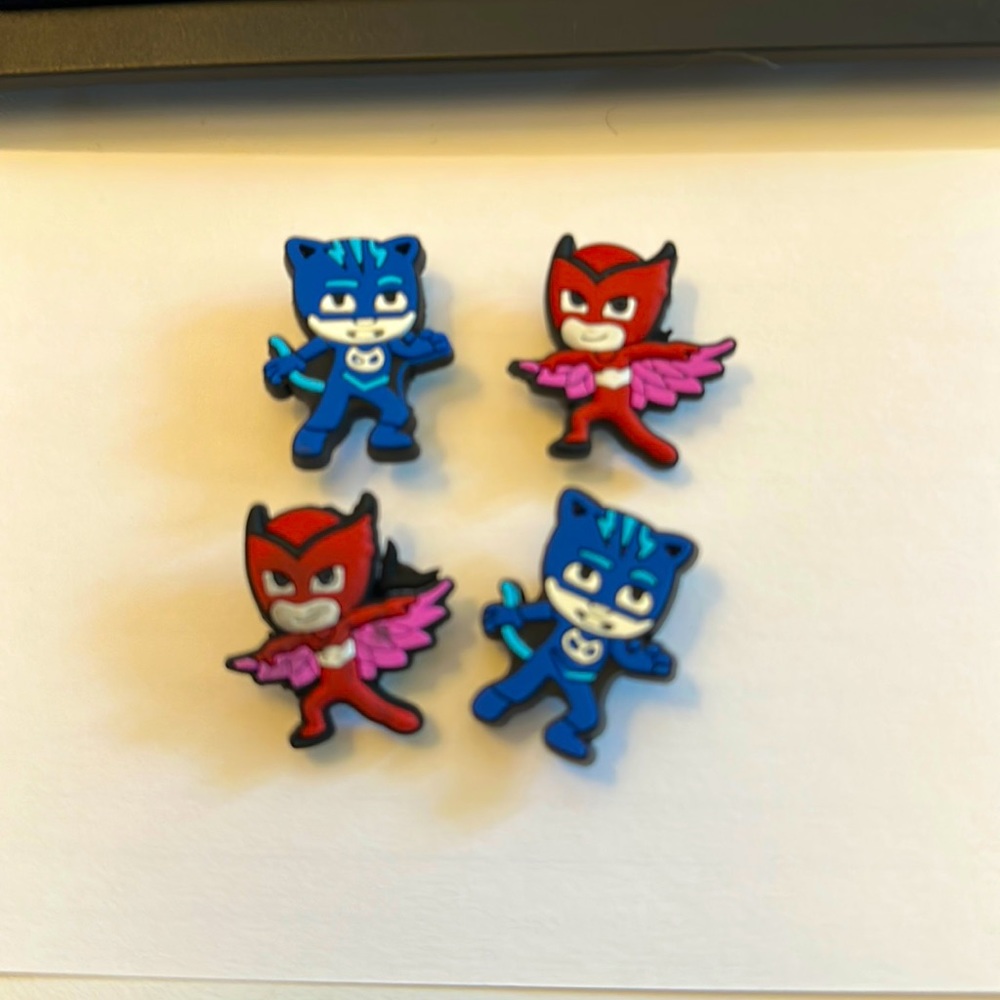 PJ Masks croc charms